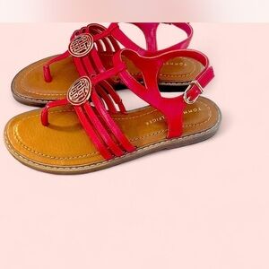 Tommy Hilfiger  Bright Red Sandals